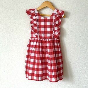 Max Studio • Checkered Ruffle Dress